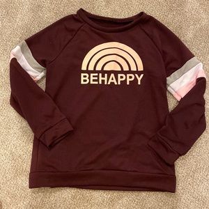 “Be Happy” Long Sleeve Top